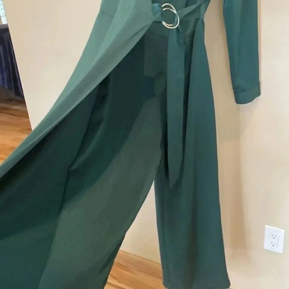 Elegant Green Jumpsuit - Picture 8 of 10